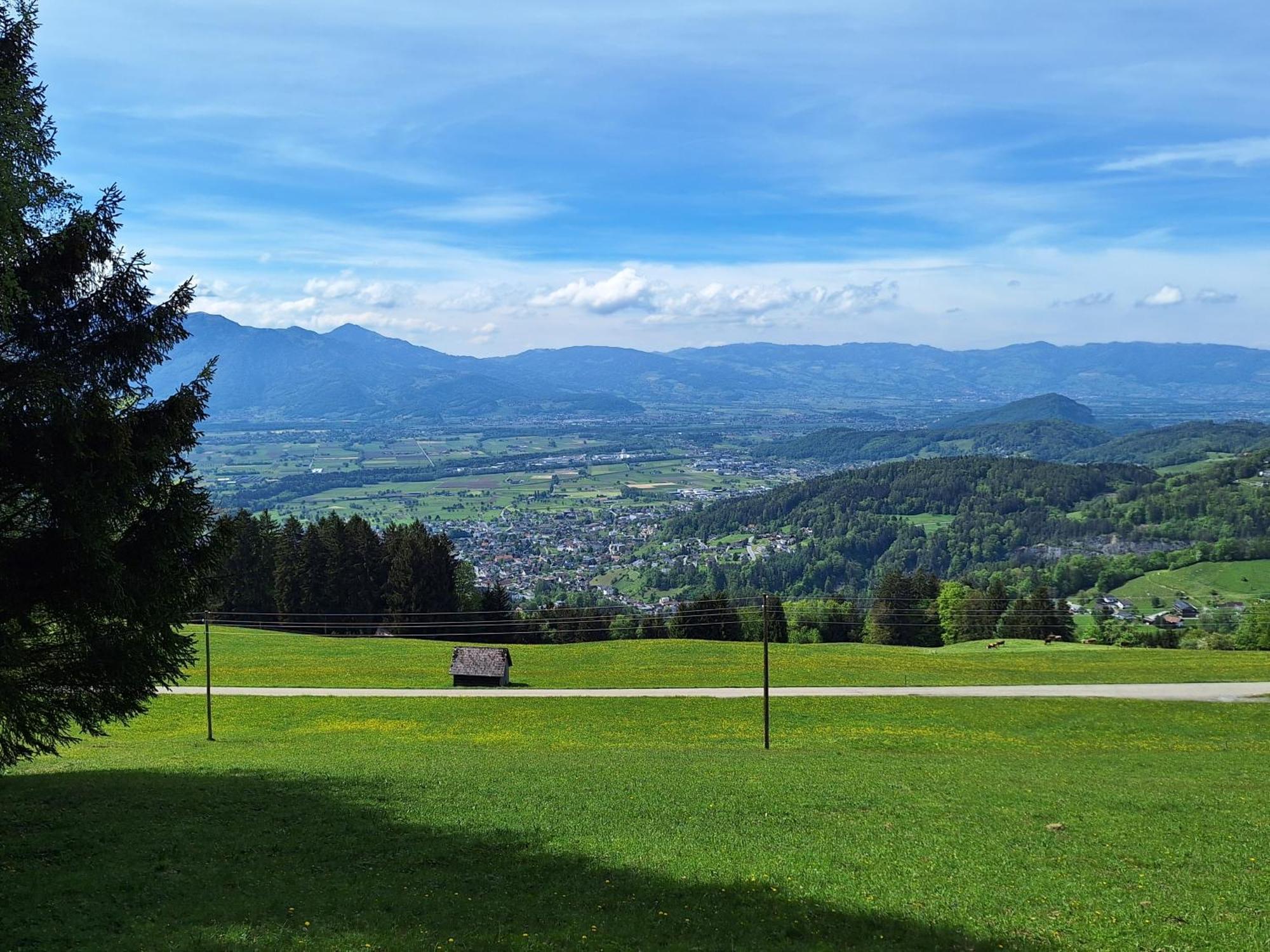 Wohnung Rheintal Im Alpenvorland Batschuns Exterior foto